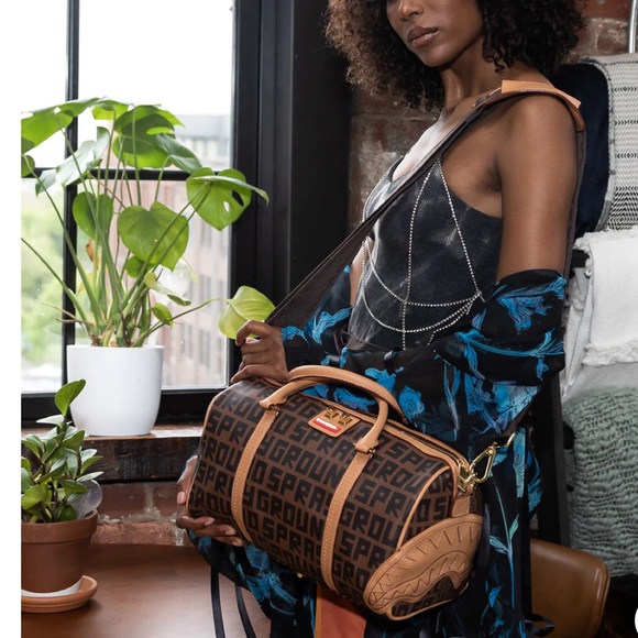 Sprayground Bags Rare Sprayground Sharkfinity Mini Duffle Bag